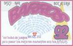Disco Bar Barros 92